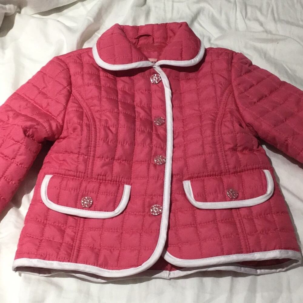 Urban Republic 2t quilted ruffled jacket worn once